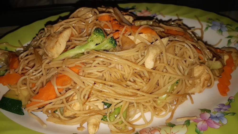 Vermicelles Au Poulet